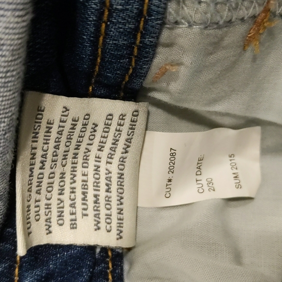 Torrid Light Acid Wash Star Denim Overall Shorts - Picture 8 of 8